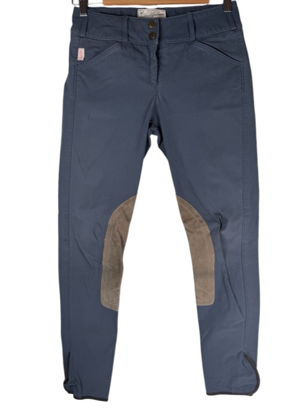 The Tailored Sportsman Trophy Hunter French Blue Mid Rise Riding Breeches 26